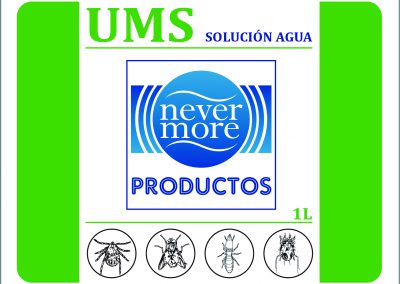 Mosquicida UMS AGUA 1L termita Viche CMYK